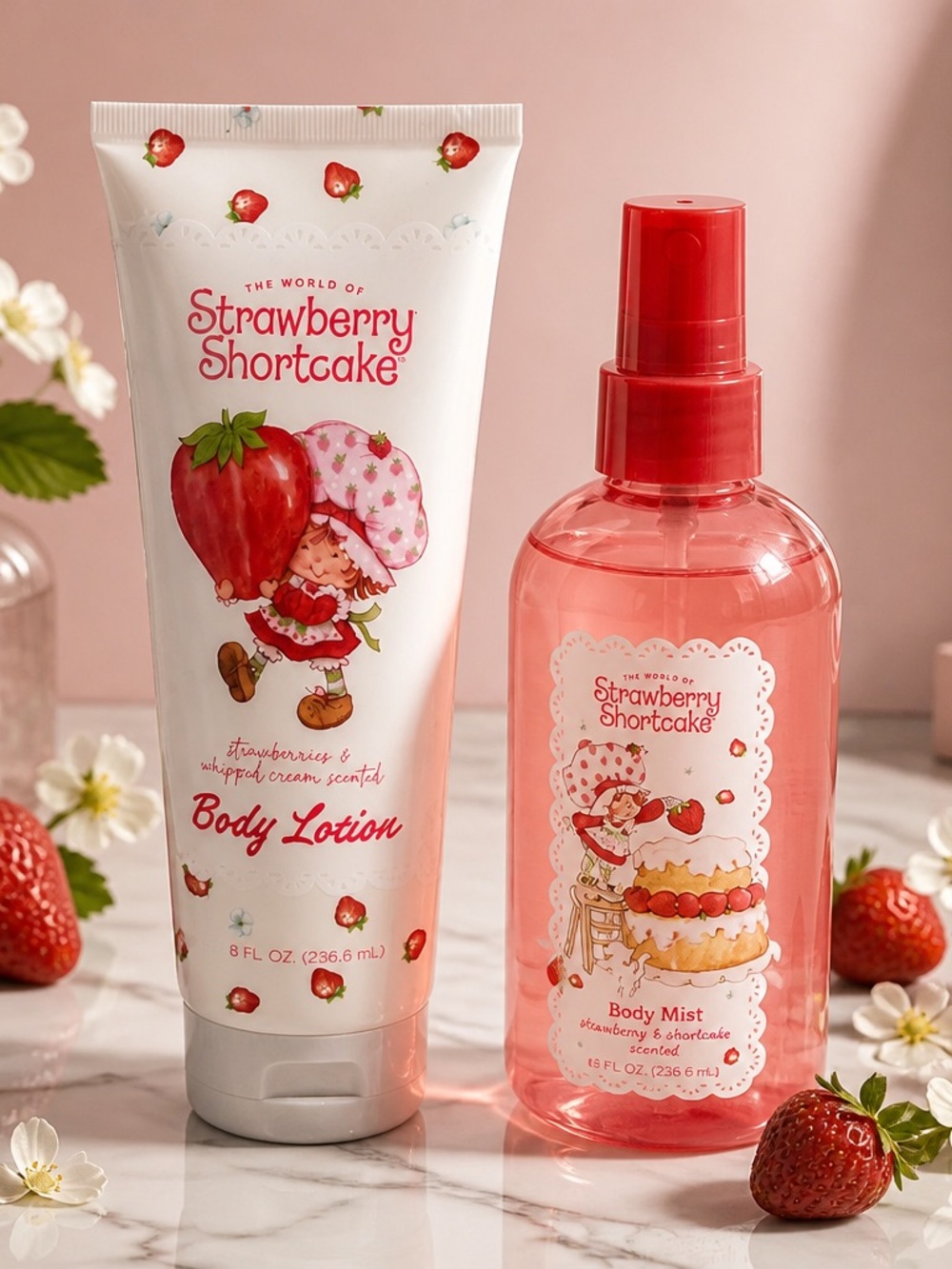 Strawberry Shortcake Body Lotion & Body Mist Set 🍓